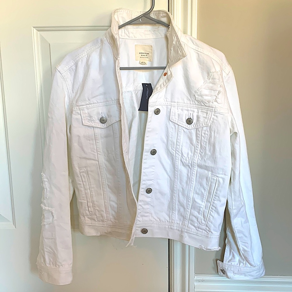 American Eagle Jean Jacket (white)
